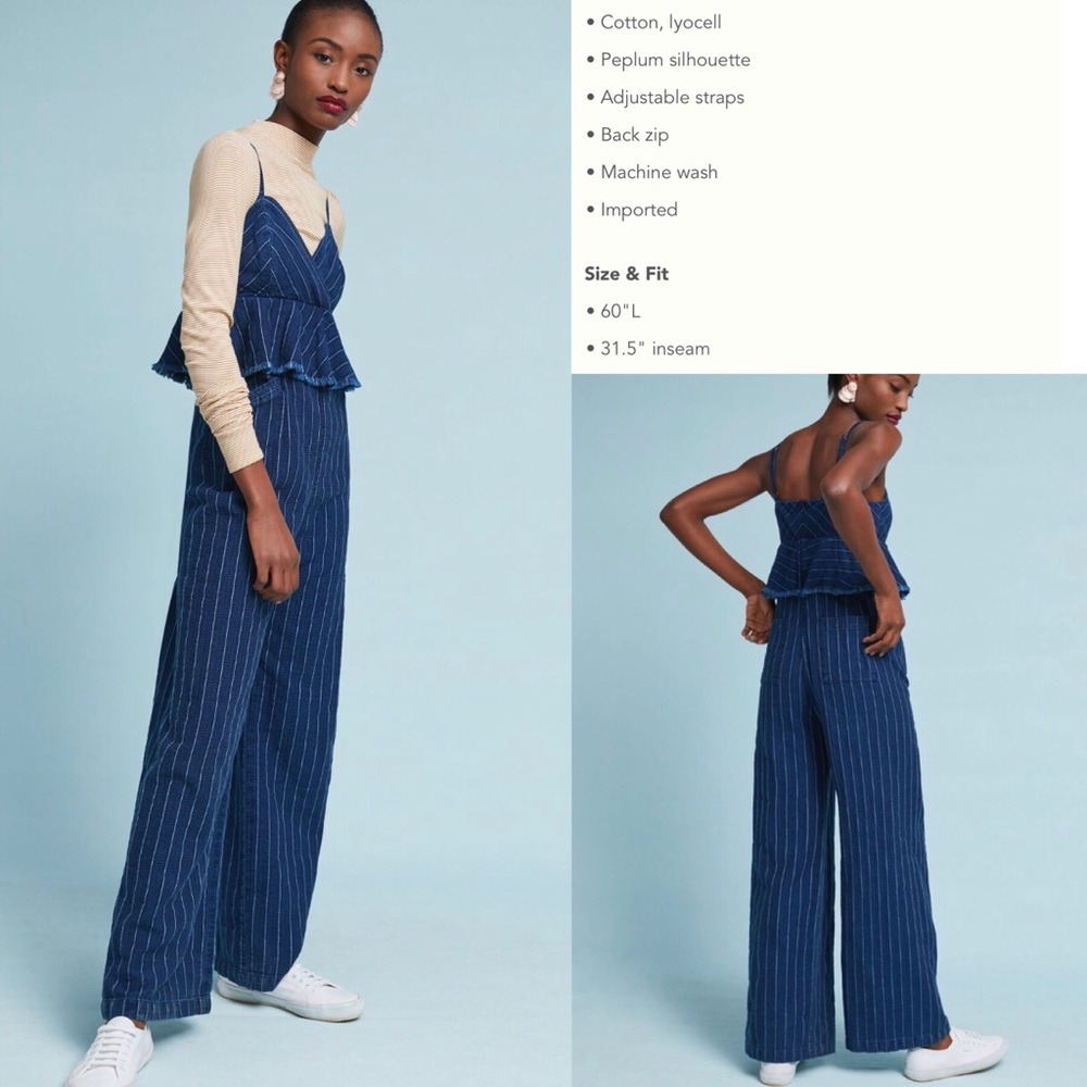Striped Jumpsuit by Ett Wa, M, NWT